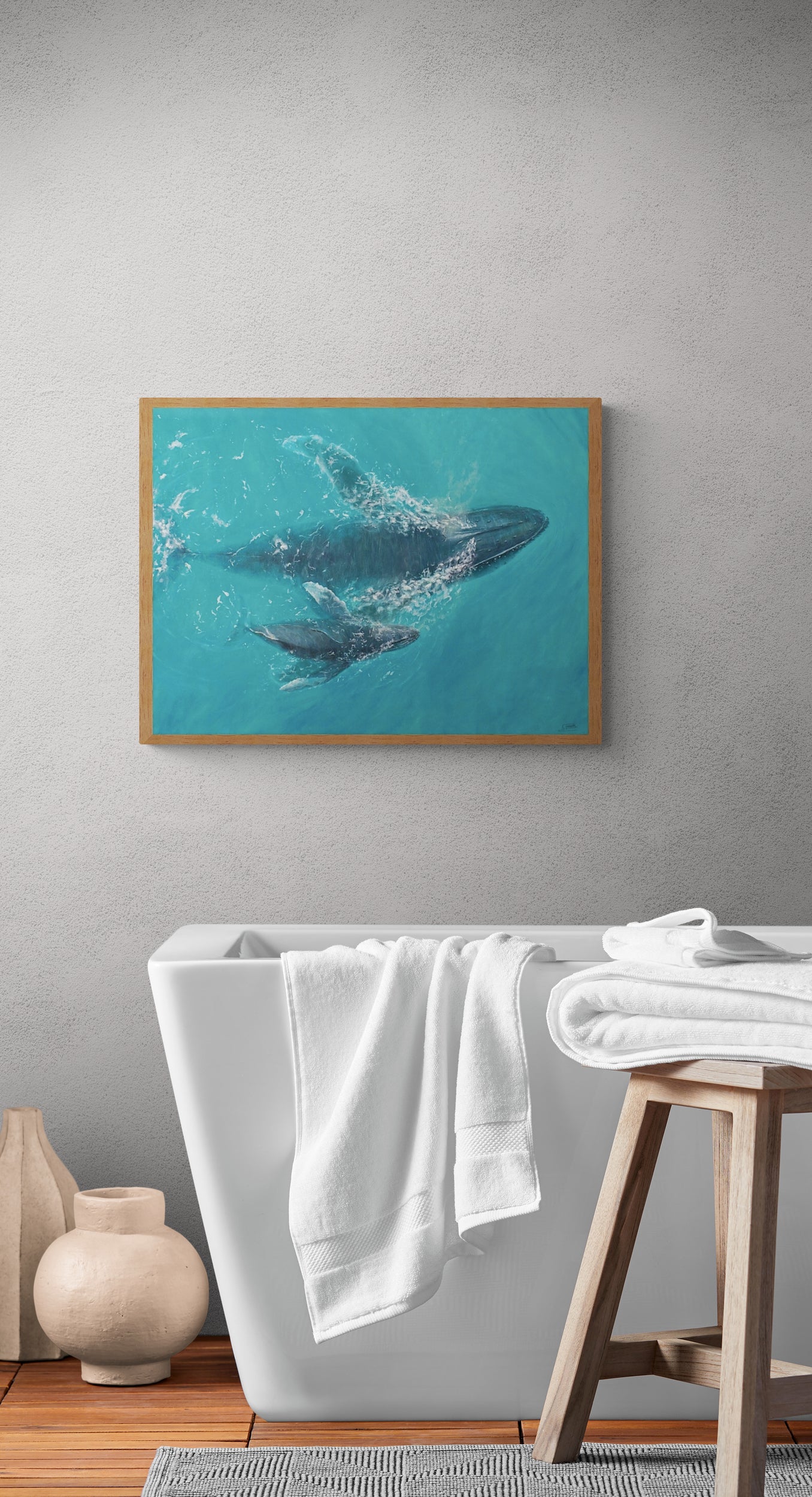 Aquatic Harmony Print