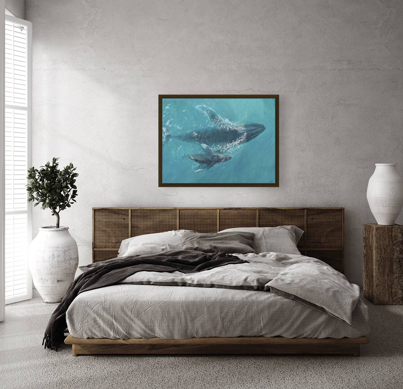 Aquatic Harmony | Canvas Print