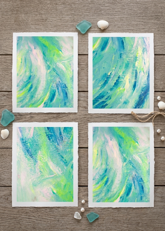 Set of Four Mini-Prints