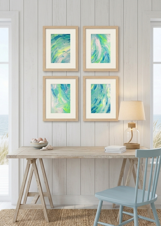 Set of Four Mini-Prints