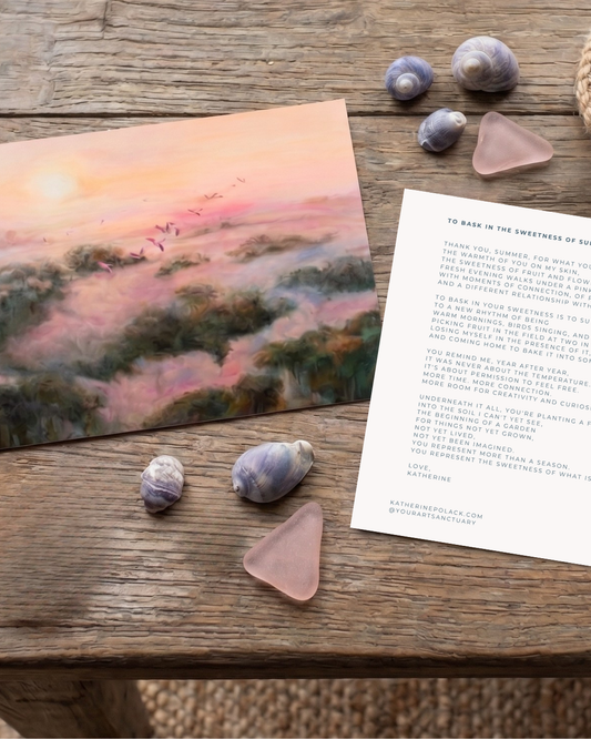 Arrival | Mini Print + Poetry
