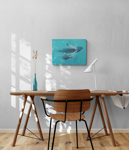 Aquatic Harmony | Canvas Print