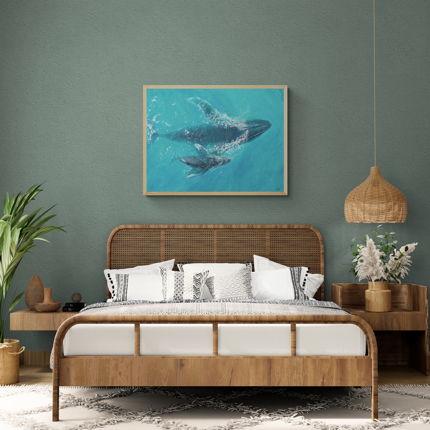 Aquatic Harmony | Canvas Print