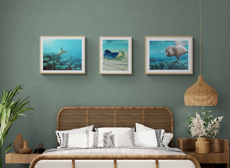 Free Diver Bundle | Fine Art Paper Print