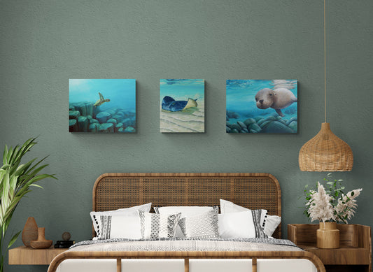 Free Diver Bundle | Canvas Print