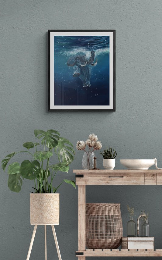 Out for a Swim | Fine Art Print