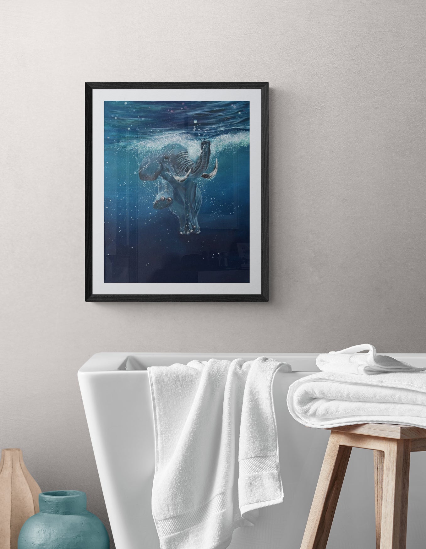 Out for a Swim | Fine Art Print