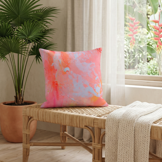 Throw Pillow | Tropical Sunset